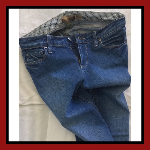 Paige Premium Skyline blue jeans skinny stretch 27 - Picture 5 of 8